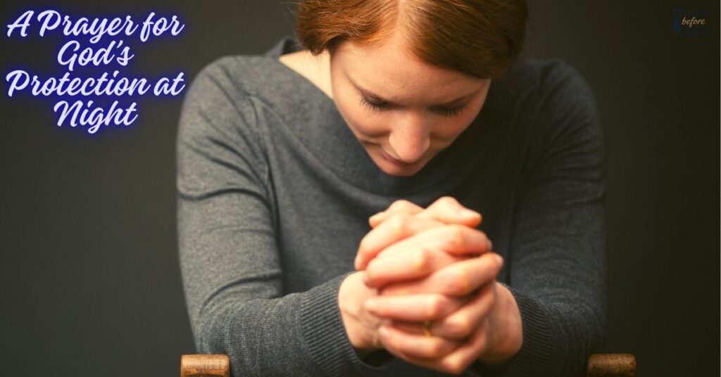 A Prayer for God’s Protection at Night