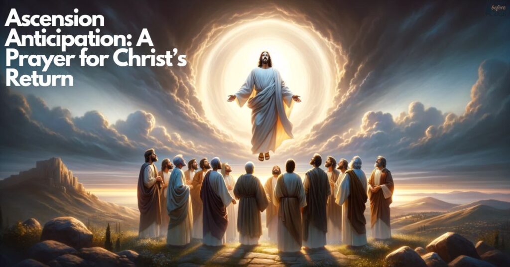 Ascension Anticipation A Prayer for Christ’s Return