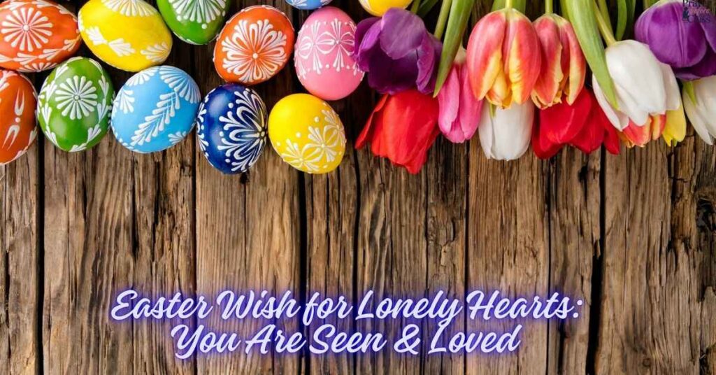 Easter Wish for Lonely Hearts You Are Seen & Loved