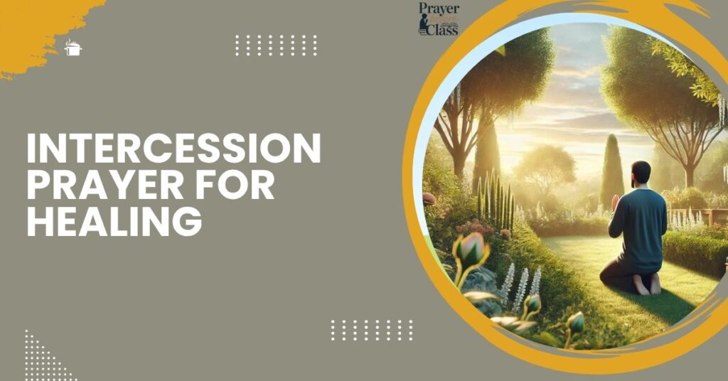 Intercession Prayer for Healing