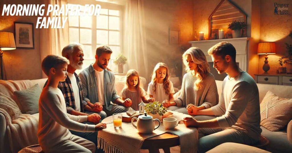 Morning Prayer for Family