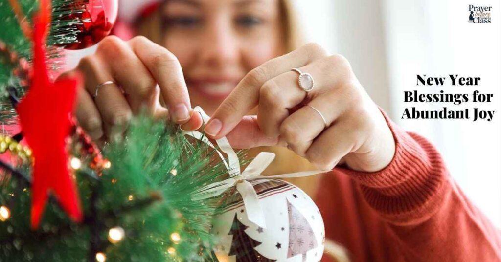 New Year Blessings for Abundant Joy