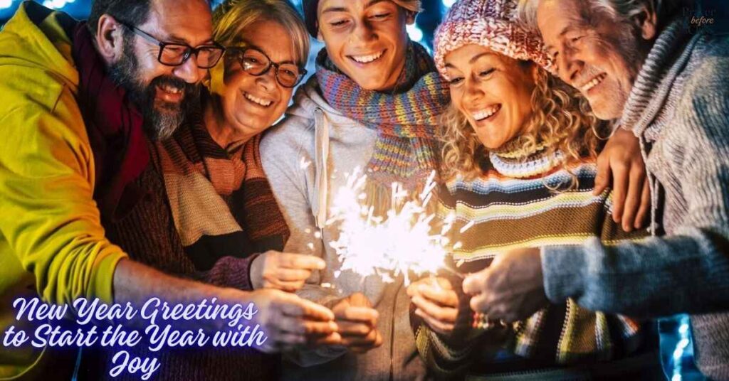New Year Greetings to Start the Year with Joy