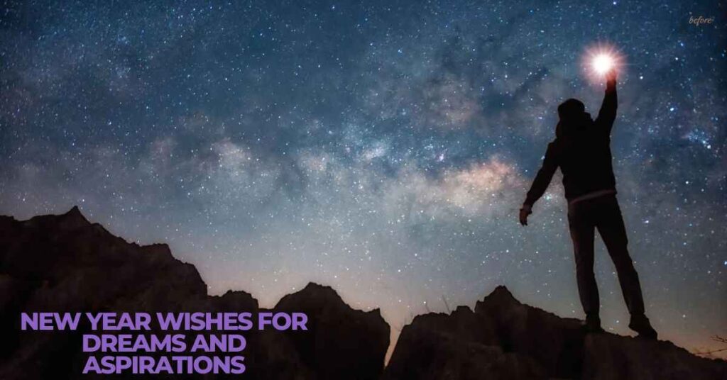 New Year Wishes for Dreams and Aspirations