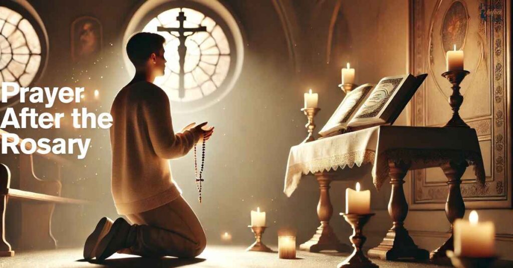 Prayer After the Rosary