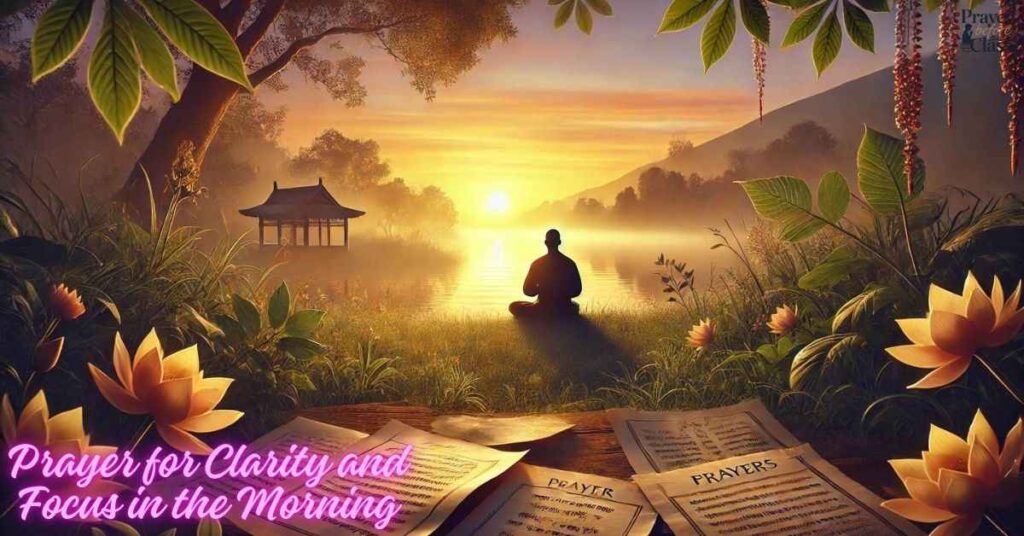 Prayer for Clarity and Focus in the Morning