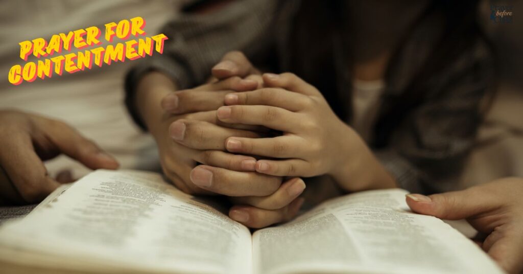 Prayer for Contentment
