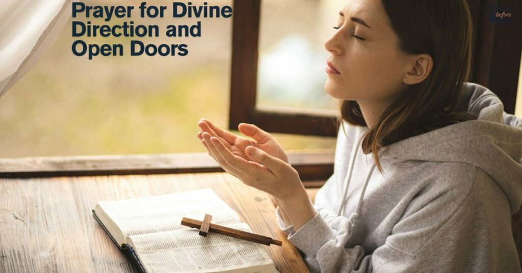 Prayer for Divine Direction and Open Doors