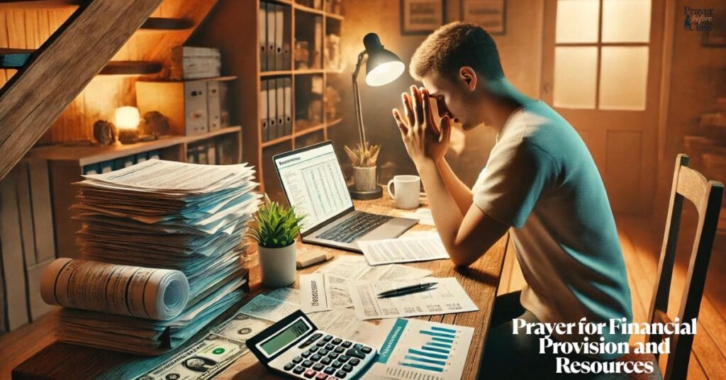Prayer for Financial Provision and Resources