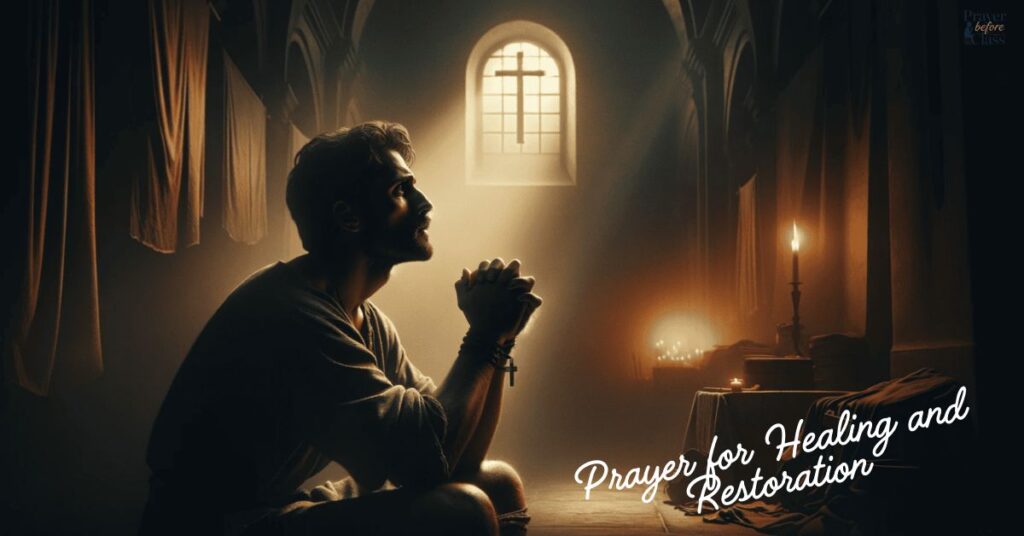 Prayer for Healing and Restoration