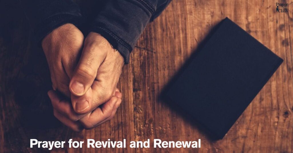 Prayer for Revival and Renewal