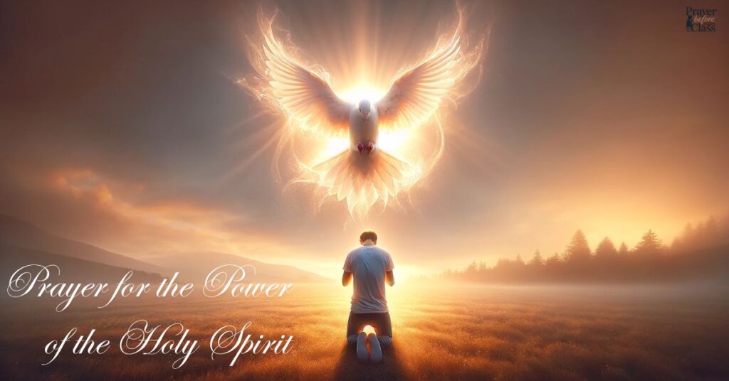 Prayer for the Power of the Holy Spirit