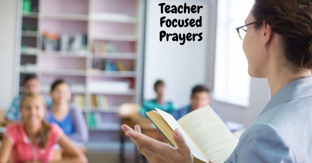 Teacher-Focused Prayers