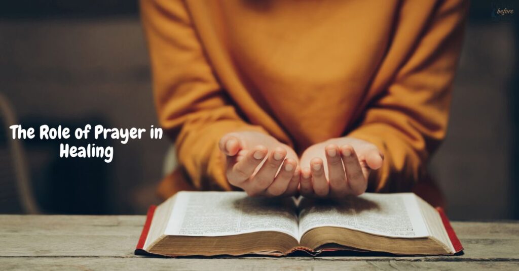 The Role of Prayer in Healing