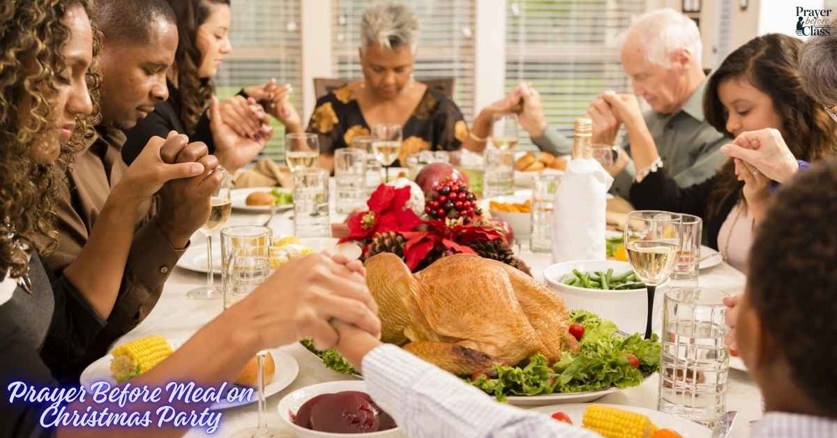 15 Effective Prayer Before Meal on Christmas Party
