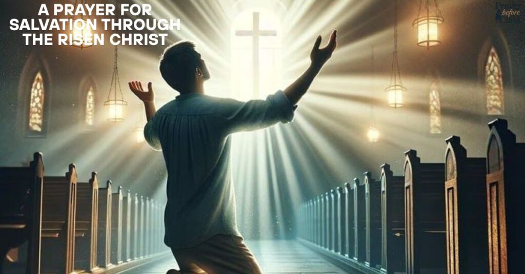 A Prayer for Salvation Through the Risen Christ