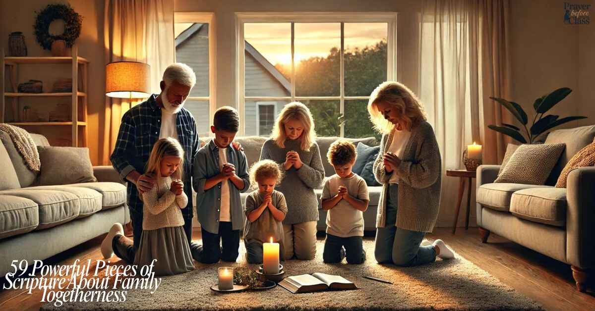 59 Powerful Pieces of Scripture About Family Togetherness (1)