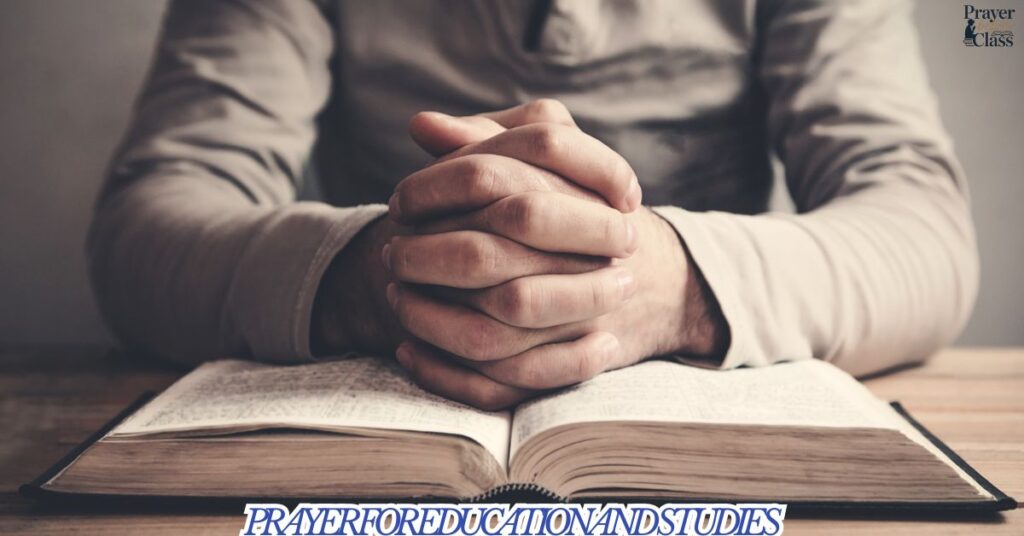Prayer for Education and Studies