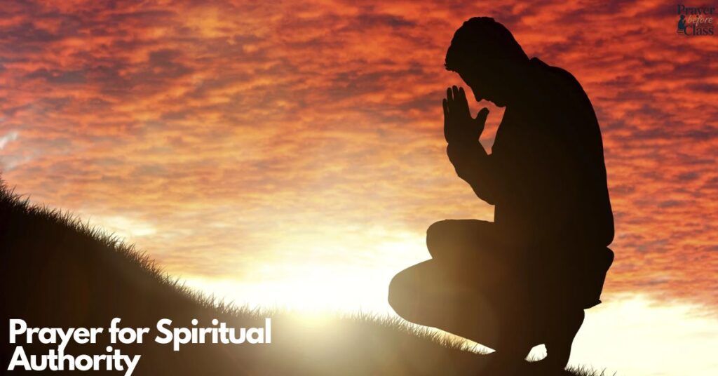 Prayer for Spiritual Authority
