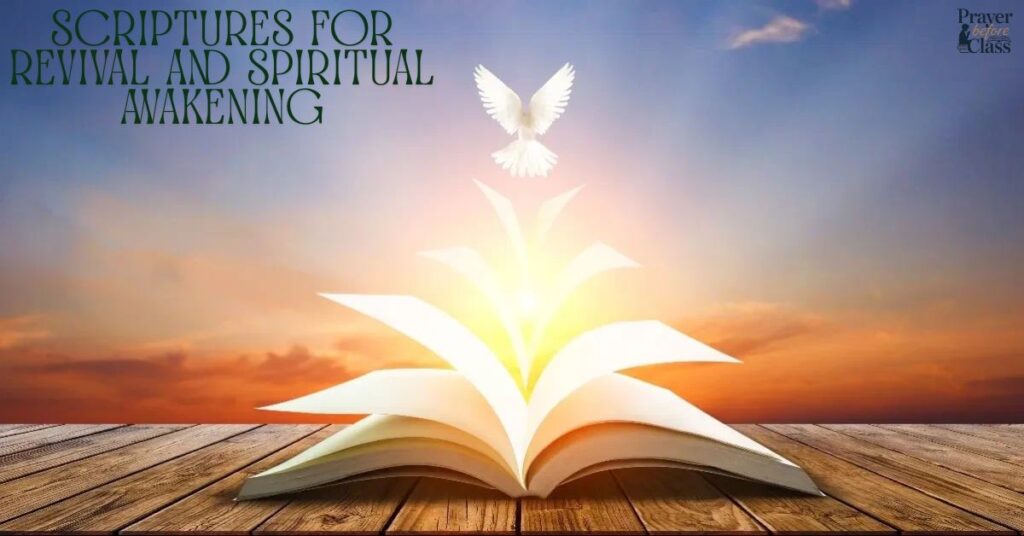 Scriptures for Revival and Spiritual Awakening
