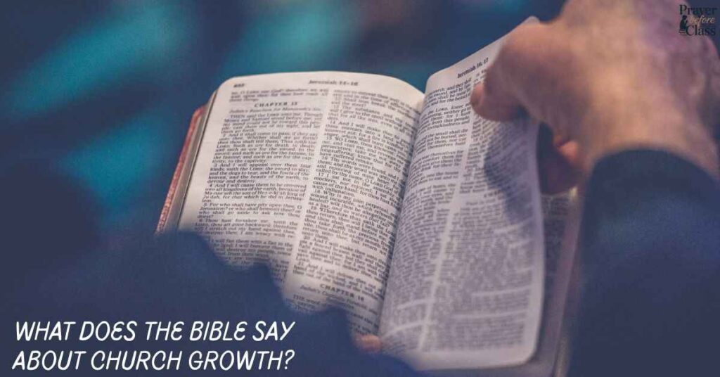 What Does the Bible Say About Church Growth