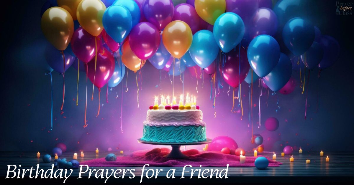 Birthday Prayers for a Friend