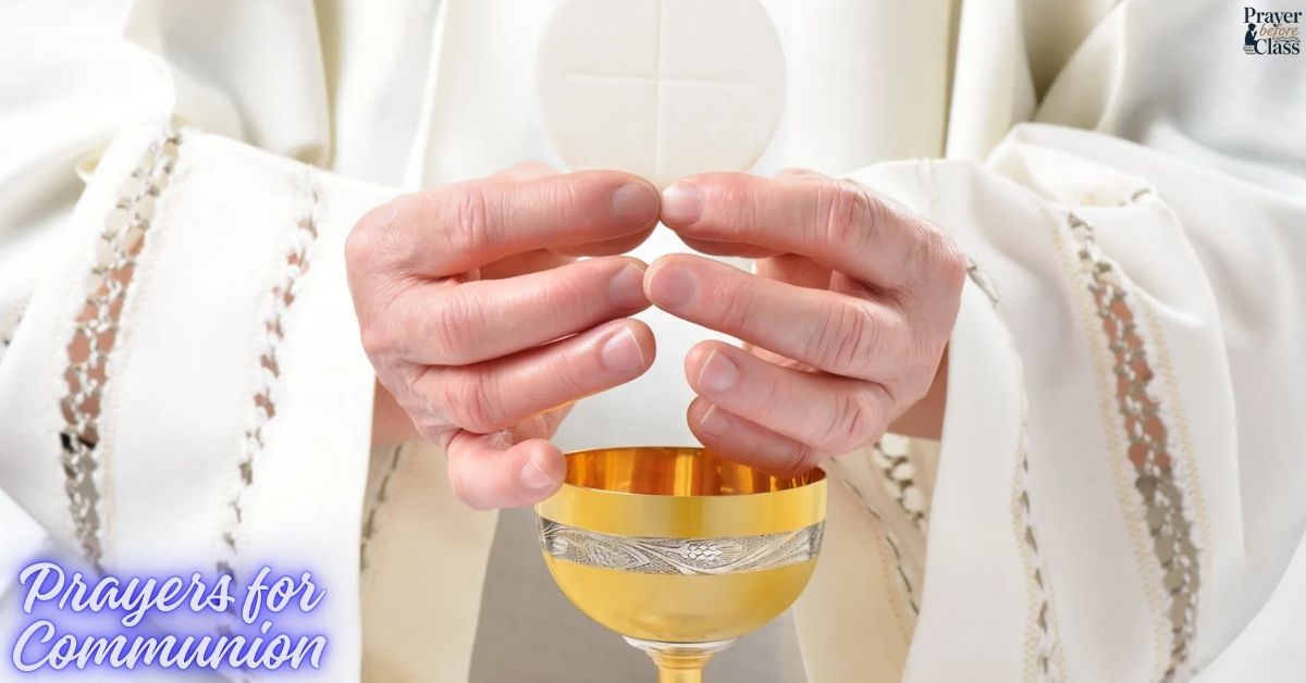 Prayers for Communion
