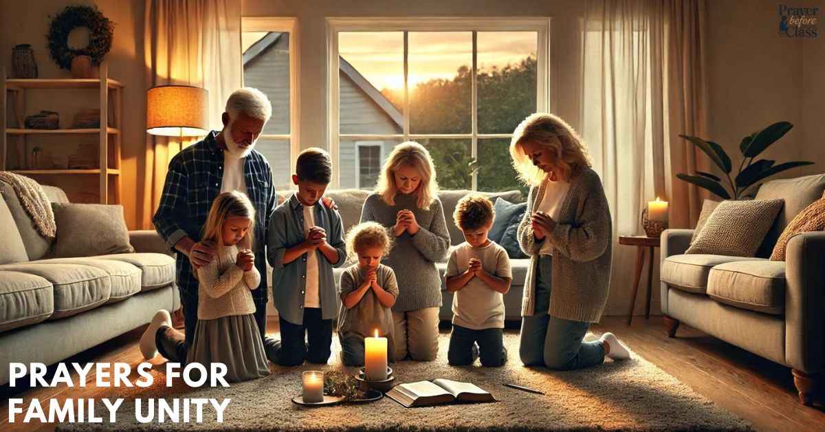 Prayers for Family Unity