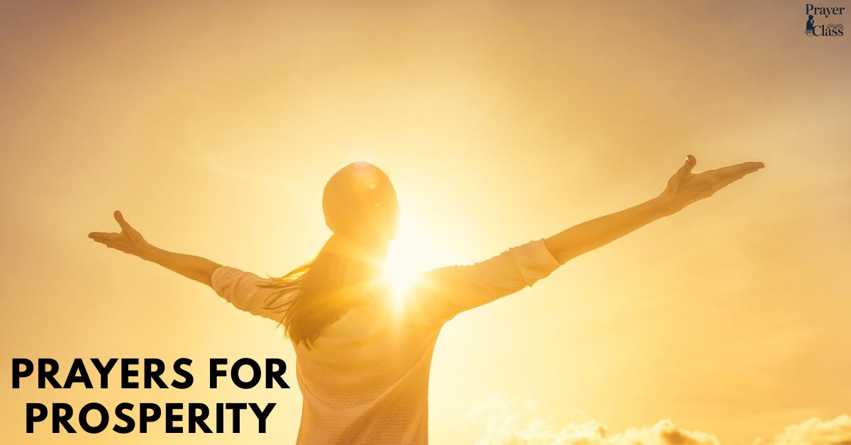Prayers for Prosperity