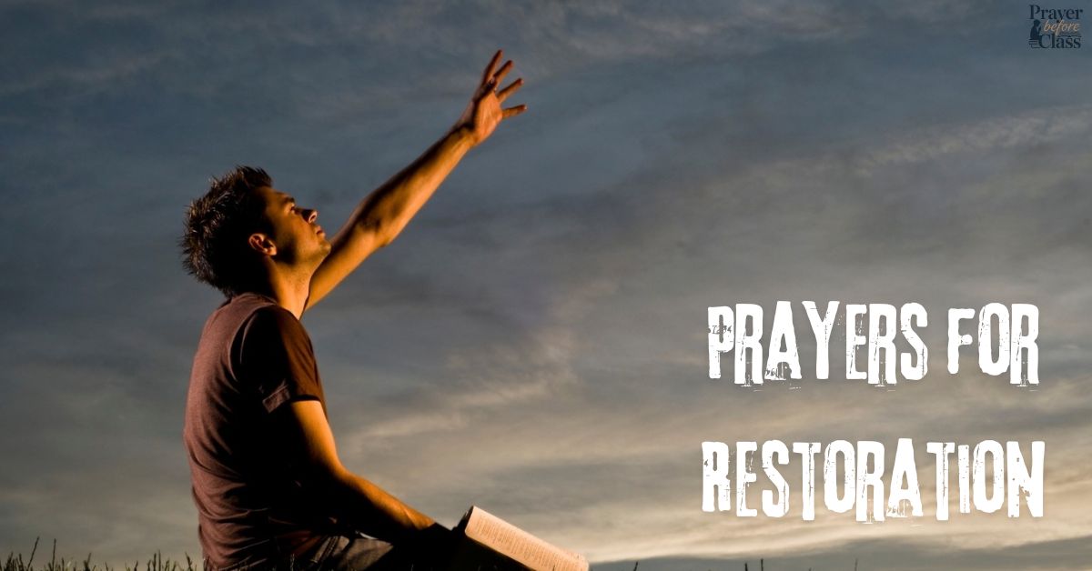 Prayers for Restoration