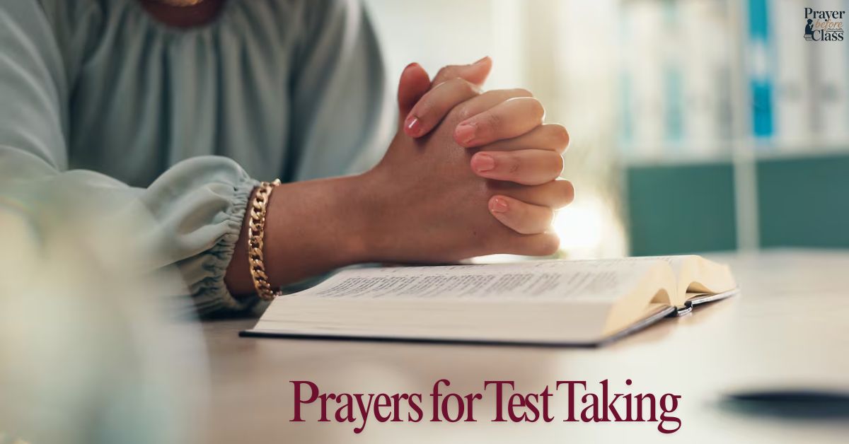 Prayers for Test Taking